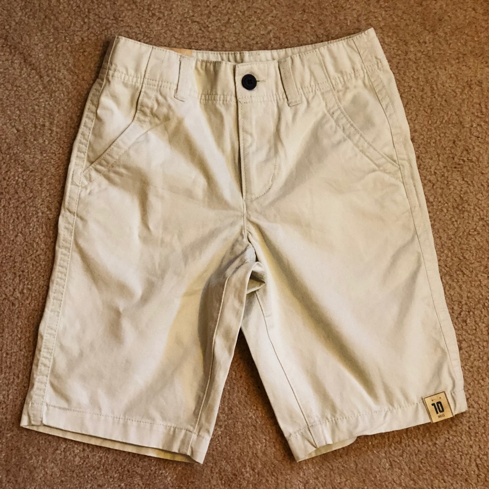 Khaki Boy Shorts, New with Tags, Size 10